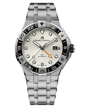 Maurice Lacroix Aikon Venturer Automatic GMT AI6158-SS002-130-1, Verze: bílá 