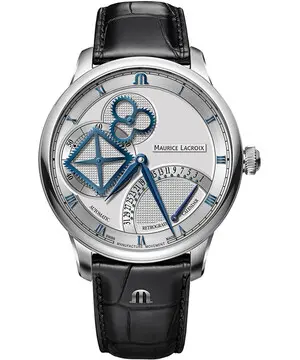Maurice Lacroix Masterpiece Square Wheel Retrograde MP6058-SS001-110-1, Verze: stříbrná 