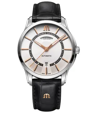Maurice Lacroix Pontos Day Date PT6358-SS001-230-2, Verze: stříbrná 