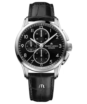 Maurice Lacroix Pontos Chronograph PT6388-SS001-320-2, Verze: černá 