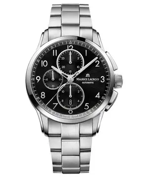 Maurice Lacroix Pontos Chronograph PT6388-SS002-320-1, Verze: černá2 