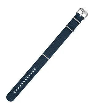 Řemínek Certina DS+ C852021895 20 mm, Verze: modrá, Šířka řemínku: 20 mm, Šířka u spony: 20 mm 