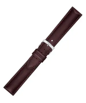Řemínek Tissot T852.046.838, Verze: hnědá2, Šířka řemínku: 20 mm, Šířka u spony: 18 mm 