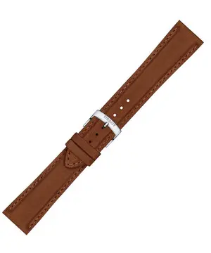 Řemínek Tissot T852.048.229, Verze: hnědá, Šířka řemínku: 21 mm, Šířka u spony: 18 mm 
