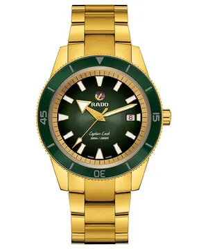 Rado Captain Cook Automatic R32136323, Verze: žluté zlato 