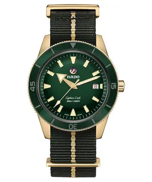 Rado Captain Cook Bronze R32504317, Verze: zelená2 