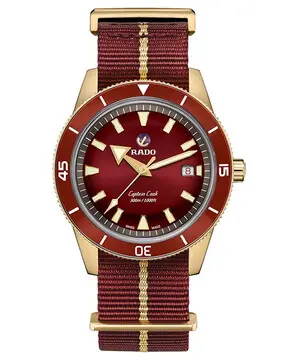 Rado Captain Cook Bronze R32504407, Verze: červená 