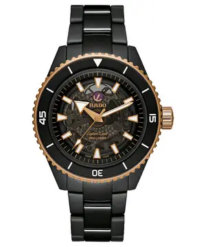 Rado Captain Cook High-Tech Ceramic R32127162, Verze: černá2 