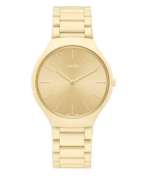 Rado True Thinline Les Couleurs™ Le Corbusier R27090602, Verze: béžová, krémová 