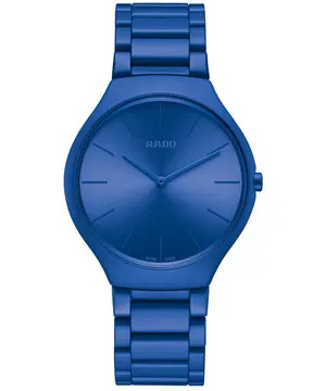 Rado True Thinline Les Couleurs™ Le Corbusier R27092622, Verze: modrá 