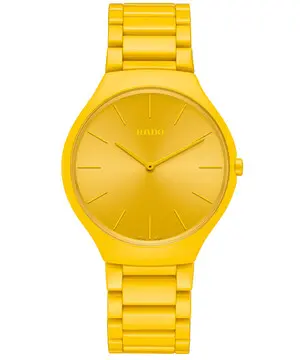 Rado True Thinline Les Couleurs™ Le Corbusier R27093632, Verze: žlutá 