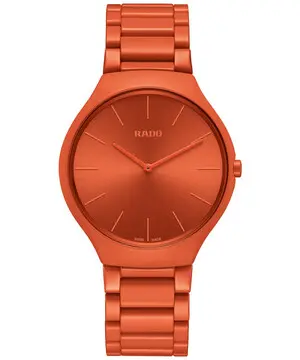 Rado True Thinline Les Couleurs™ Le Corbusier R27095652, Verze: oranžová 