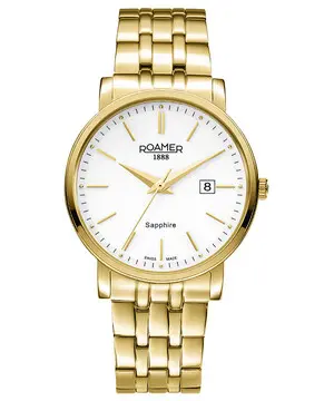 Roamer Classic Line Gents 709856 48 25 70, Verze: žluté zlato 