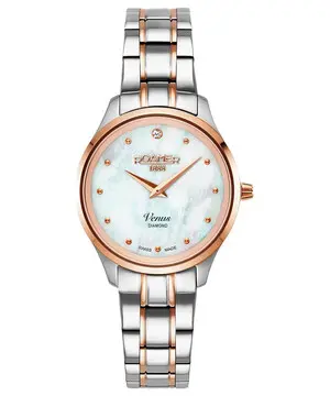 Roamer Venus Diamond 601857 49 89 20, Verze: růžové zlato 