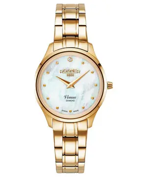 Roamer Venus Diamond 601857 48 89 20, Verze: žluté zlato 