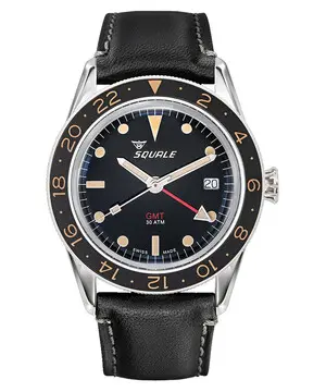Squale Sub-39 GMT SUB-39GMTV.PN, Verze: černá2 