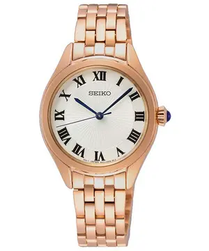 Seiko Classic Lady SUR332P1, Verze: růžové zlato 