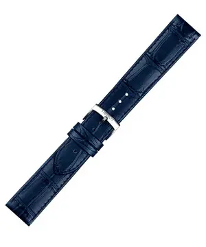 Řemínek Tissot T852.041.534, Verze: modrá, Šířka řemínku: 20 mm, Šířka u spony: 18 mm 