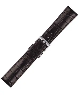 Řemínek Tissot T852.041.655, Verze: hnědá, Šířka řemínku: 22 mm, Šířka u spony: 20 mm 