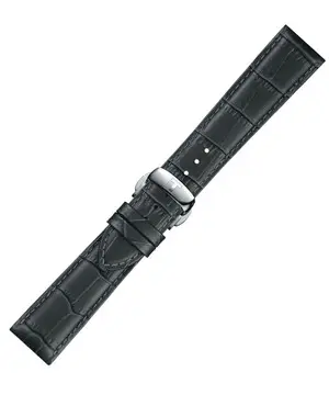 Řemínek Tissot T852.045.750, Verze: šedá, Šířka řemínku: 21 mm, Šířka u spony: 18 mm 