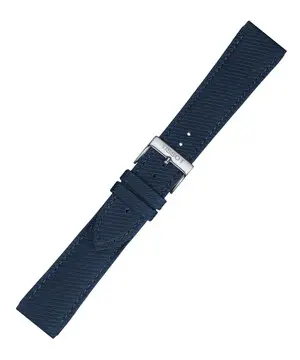 Řemínek Tissot T852.046.783, Verze: modrá, Šířka řemínku: 22 mm, Šířka u spony: 19 mm 