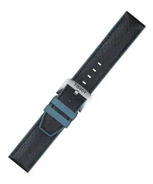 Řemínek Tissot T852.046.785, Verze: modrá, Šířka řemínku: 22 mm 