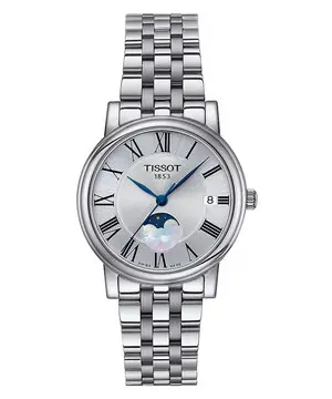 Tissot Carson Premium Lady Moonphase T122.223.11.033.00, Verze: ocelová 