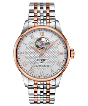 Tissot Le Locle Powermatic 80 Open Heart T006.407.22.033.02, Verze: růžové zlato 