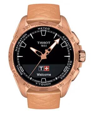 Tissot T-Touch Connect Solar T121.420.46.051.00, Verze: růžové zlato 