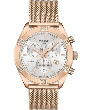 Tissot PR 100 Sport Chic Lady Chrono T101.917.33.031.00, Verze: růžové zlato3 