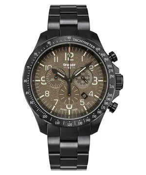 Traser P67 Officer Pro Chronograph Khaki 109460, Verze: hnědá2 