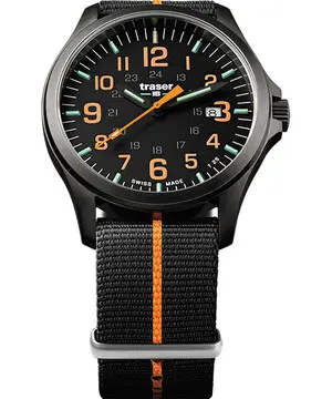 Traser P67 Officer Pro GunMetal Black / Orange 107425 