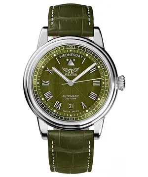 Aviator Douglas Day-Date 41 V.3.35.0.278.4, Verze: zelená 