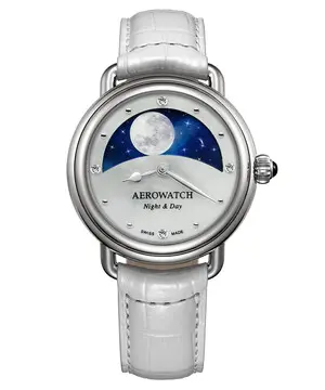 Aerowatch 1942 Night & Day A 44960 AA11, Verze: bílá 