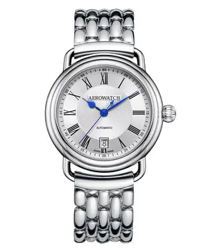 Aerowatch 1942 Automatic A 60900 AA26 M, Verze: stříbrná 