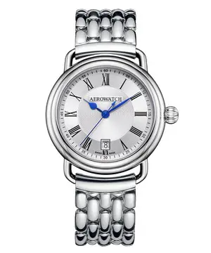 Aerowatch 1942 A 42900 AA26 M, Verze: stříbrná 
