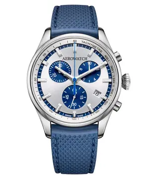 Aerowatch Les Grandes Classiques Chrono A 79990 AA05, Verze: modrá 