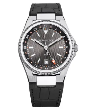 Aerowatch Milan GMT A 44999 AA01, Verze: černá 