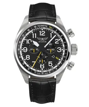 Aviator Airacobra P45 Chrono V.2.25.0.169.4, Verze: černá 