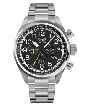 Aviator Airacobra P45 Chrono V.2.25.0.169.5, Verze: stříbrná 