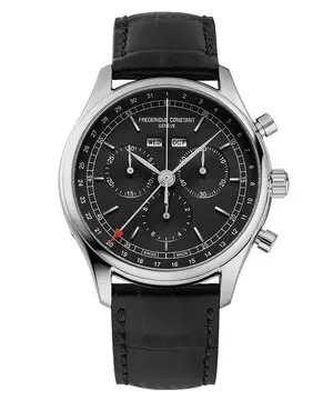 Frederique Constant Classics Quartz Chronograph Triple Calendar FC-296DG5B6, Verze: černá 