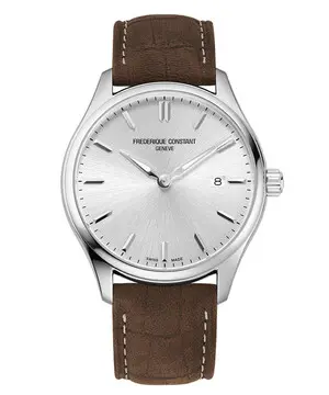 Frederique Constant Classics Quartz FC-220SS5B6, Verze: stříbrná 
