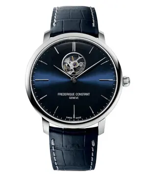Frederique Constant Slimline Auto Heart Beat FC-312N4S6, Verze: modrá 