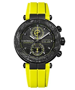 Herbelin Newport Carbon Titanium Automatic 288CTN14CY, Verze: černá2 