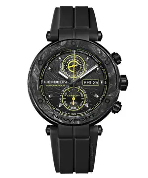 Herbelin Newport Carbon Titanium Automatic 288CTN14CA, Verze: černá 