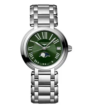 Longines PrimaLuna Moon Phase L8.115.4.61.6, Verze: zelená 