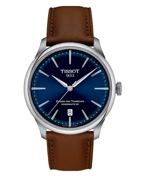 Tissot Chemin Des Tourelles Powermatic 80 T139.807.16.041.00, Verze: hnědá 