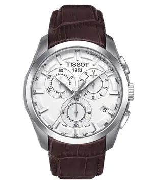 Tissot Couturier T035.617.16.031.00, Verze: hnědá 