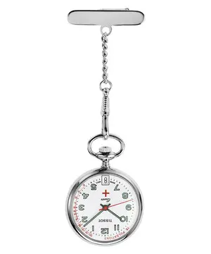 Tissot Pendants Nurse Watch Pulsometer T81.7.221.12, Verze: stříbrná 
