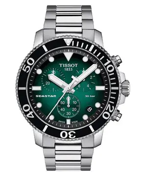 Tissot Seastar 1000 Quartz Chronograph T120.417.11.091.01, Verze: zelená2 